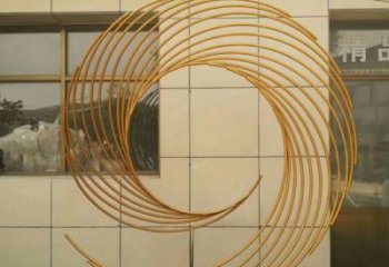 圓環(huán)雕塑供求，露天雕塑，鏤空圓環(huán)雕塑制作