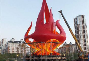 火炬雕塑優(yōu)選，陸地?cái)[件，不銹鋼火炬雕塑供應(yīng)
