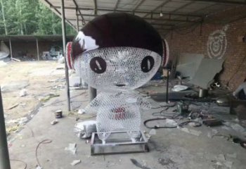 動(dòng)漫人物雕塑廠家，編織工藝，公園廣場(chǎng)戶外卡通人物雕塑