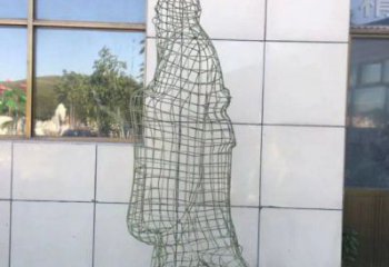鏤空孔子雕塑服務(wù)商，景觀雕塑，鐵藝校園人物雕塑選定