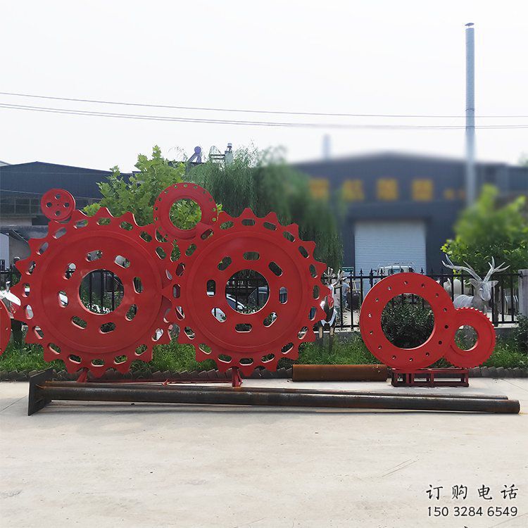 車輪雕塑工廠選用，街道標(biāo)識，景觀車輪雕塑批發(fā)