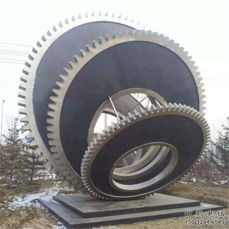 車輪雕塑供應，城區(qū)小品，異形車輪雕塑制造商