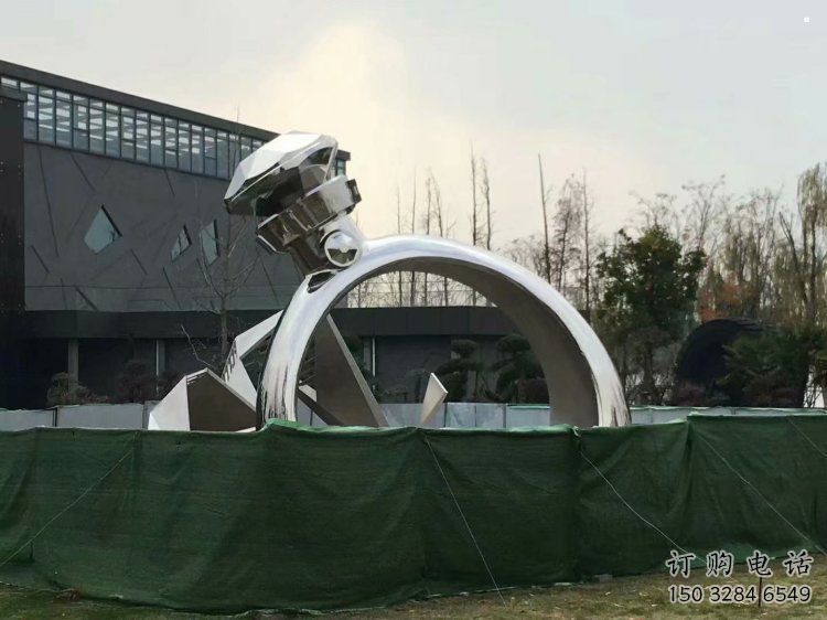 戒指環(huán)雕塑供應，固體雕塑，大型戒指環(huán)雕塑廠家