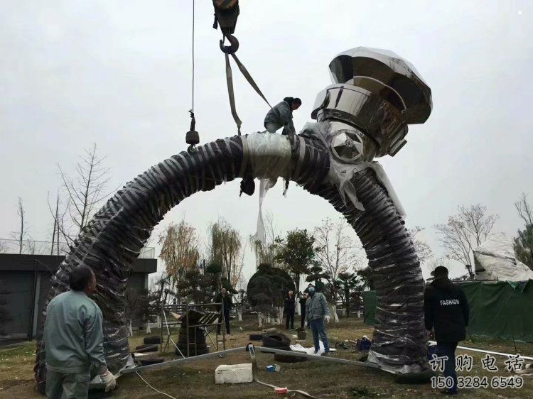 戒指環(huán)雕塑精選，美陳雕塑，鍛鋼戒指環(huán)雕塑通用