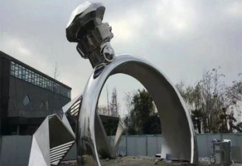 鉆戒雕塑服務(wù)商，景觀雕塑，不銹鋼鉆戒雕塑廠家選定