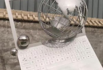 筆記本雕塑制造商，城市雕塑，廣場(chǎng)筆記本雕塑觀賞型