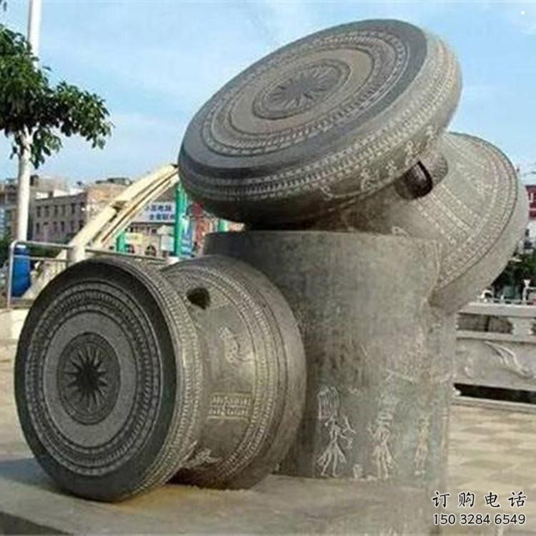 銅鼓雕塑生產(chǎn)商，街頭藝術(shù)，藝術(shù)銅鼓雕塑精選