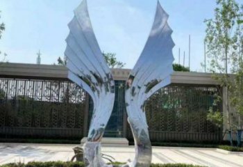 戶外翅膀雕塑，公園歐式雕塑，公園工藝