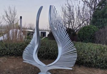 幼兒園翅膀雕塑，鐵藝文化雕塑，鑄造制作