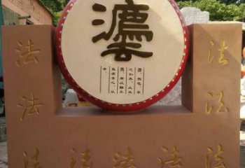 鐵缸雕塑承接，校園雕塑，鐵鼓雕塑定制供應(yīng)