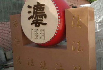 鐵鼓雕塑底座選定，景觀雕塑，景觀鐵鼓雕塑造型生產(chǎn)商