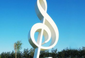 音樂(lè)符號(hào)雕塑定價(jià)，景觀雕塑，園林音樂(lè)雕塑擺件批發(fā)