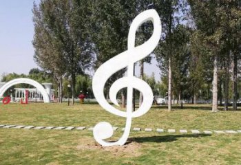 音樂(lè)符號(hào)雕塑精選，歐式風(fēng)格，藝術(shù)音樂(lè)符號(hào)雕塑指用