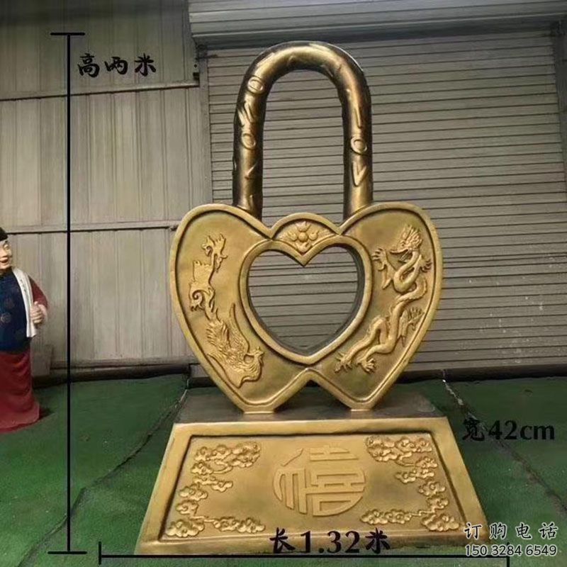鎖子雕塑造型供需，廣場雕塑，城市玻璃鋼鎖子雕塑選用