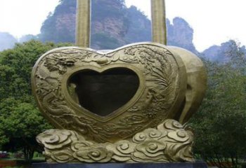 園林連心鎖雕塑承接，景區(qū)雕塑，連心鎖雕塑定制