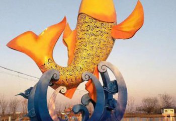 阜陽(yáng)園林鯉魚雕塑