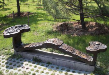 安順景觀如意雕塑優(yōu)選，陸地擺件，園林如意雕塑供應(yīng)