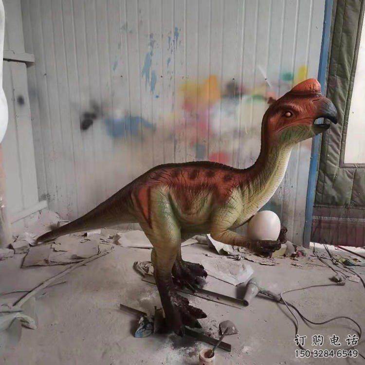 咸寧抽象恐龍雕塑制造，動物雕塑，玻璃鋼恐龍雕塑展品