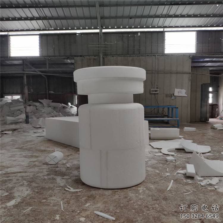 仿真藥瓶雕塑，美陳藝術(shù)類，玻璃鋼藥瓶子雕塑廠家