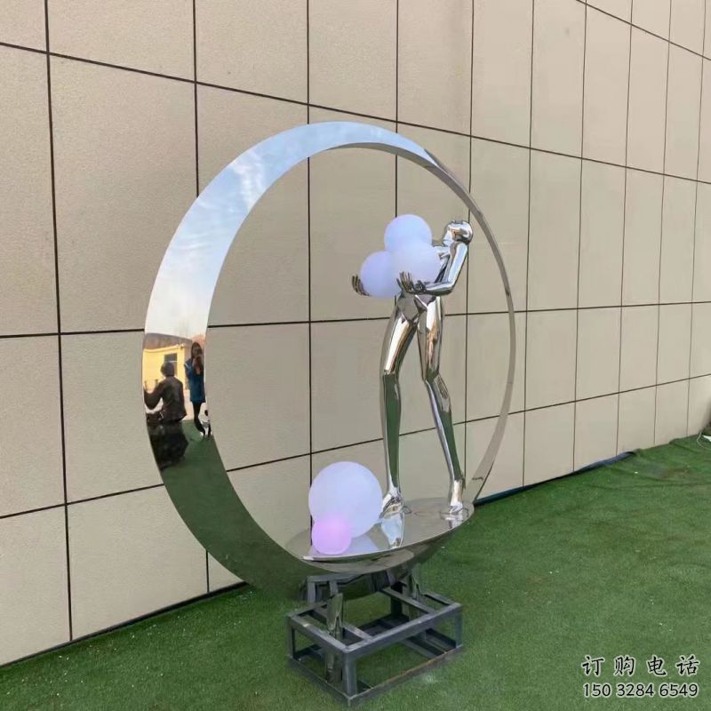贛州仙子雕塑展品，公園小品，景觀圓環(huán)仙子雕塑生產(chǎn)商