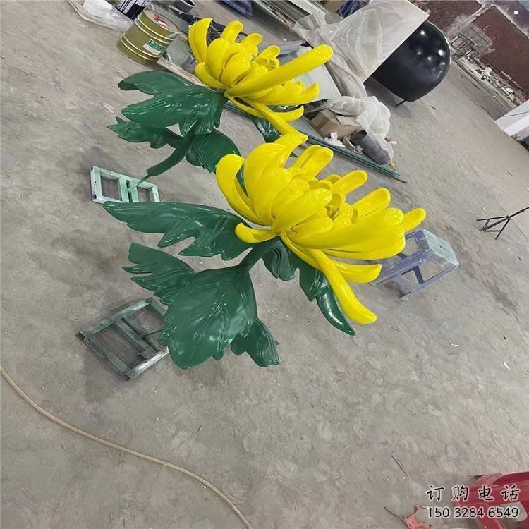 本溪景區(qū)菊花雕塑優(yōu)選，圓雕體系，城市菊花雕塑選定