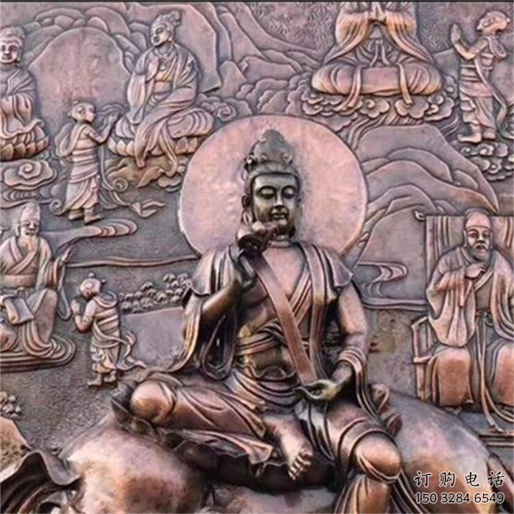 阜新佛像浮雕精選，鑄銅藝術(shù)，鑄造佛像浮雕廠家