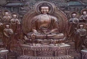 秦淮鍛銅浮雕常用，寺廟景觀，黃銅佛像浮雕生產(chǎn)商
