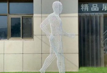 無錫鏤空運動員雕塑服務(wù)商，美陳雕塑，鐵藝體育人物雕塑精選