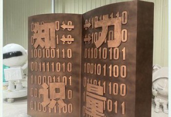 新余銅書籍雕塑廠家，鑄造工藝，銅書籍雕塑精選
