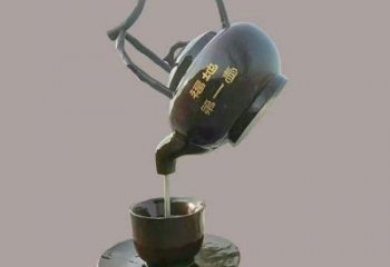 和林格爾玄關懸壺雕塑