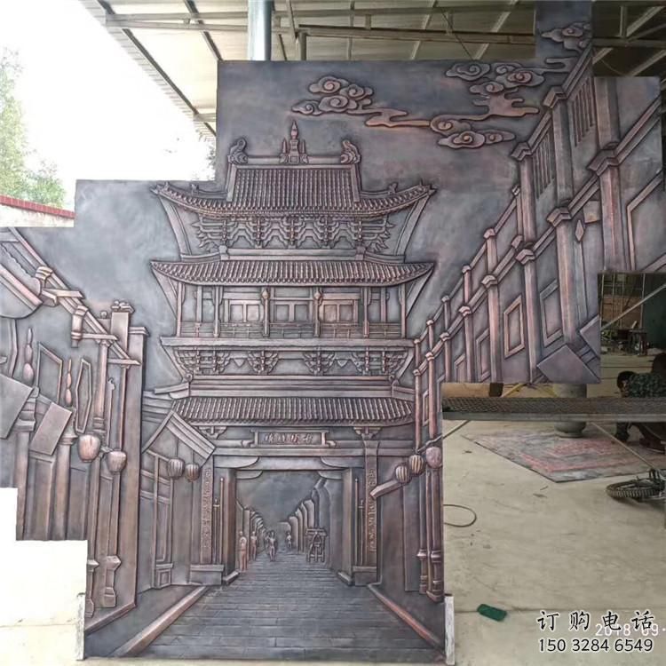 商洛地產(chǎn)浮雕供求，景區(qū)案例，景觀鍛銅浮雕廠家精選