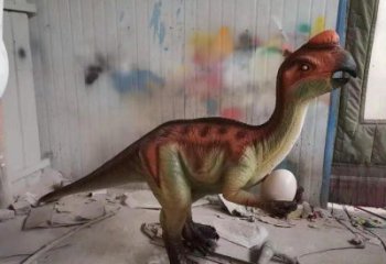 克孜勒蘇柯抽象恐龍雕塑制造，動物雕塑，玻璃鋼恐龍雕塑展品