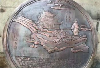 嘉興純銅浮雕專供，城堡雕塑，城堡浮雕生產(chǎn)廠家